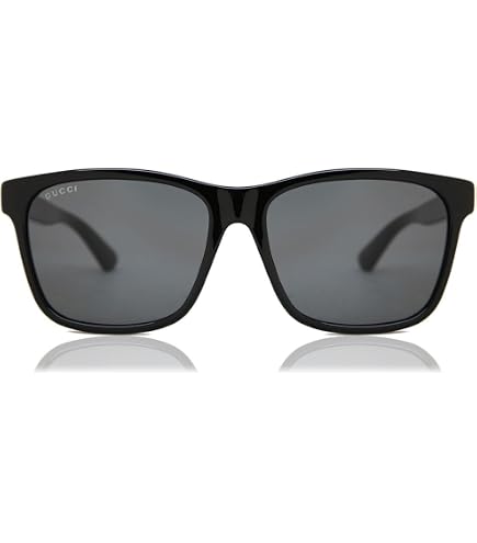 Amazon.com: Gucci GG0965SA Black/Grey 57/16/150 men Sunglasses